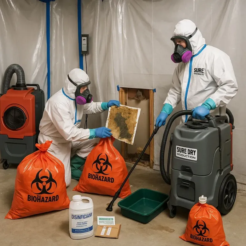 Contaminated Water Handling Protocols process in Lebanon South, PA
