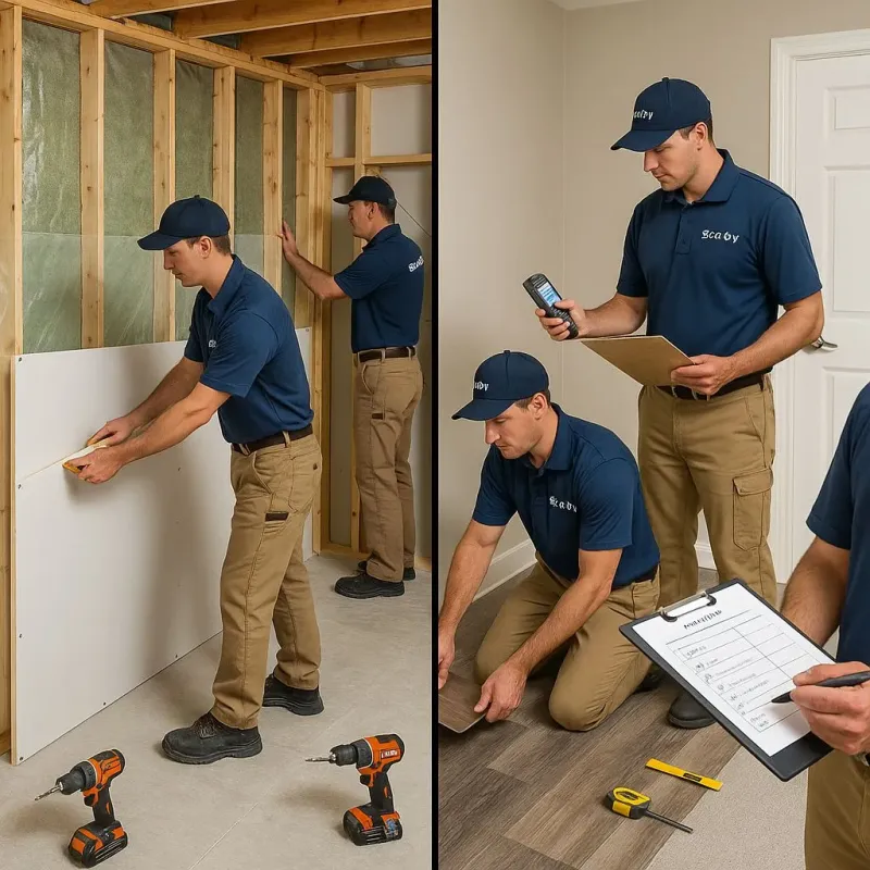 Repairs and Reconstruction process in Lebanon South, PA